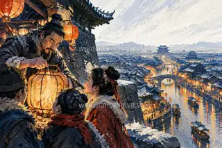 满城一夜 · 插画 图像