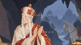 山路上的故事 269 · 纸艺 AI 图像