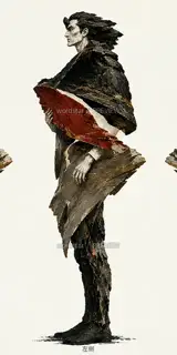 折山行者·错层山灵·left · 插画 图像