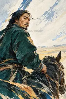 草色映面 · 插画 图像