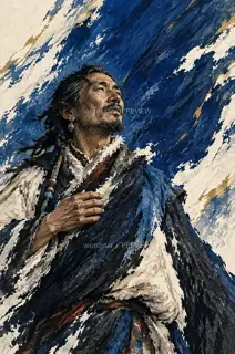 唱到旧伤 · 插画 图像