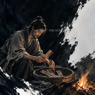 把踪迹留住 · 插画 图像