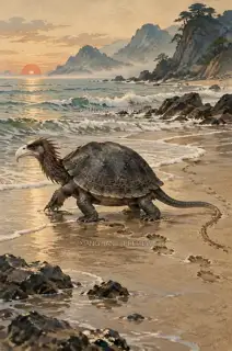 沙上痕