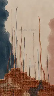 有些话松开了 · 插画 图像