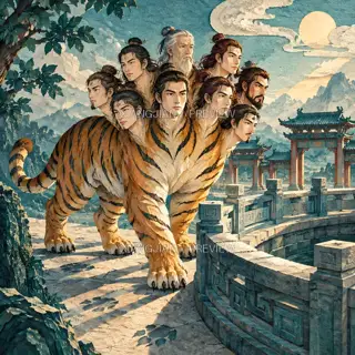 玉栏旁