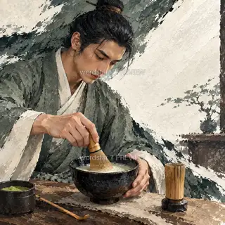 盏中雪乳 · 插画 图像