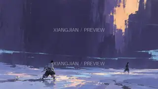 紫夜微光 · 插画 AI 图像