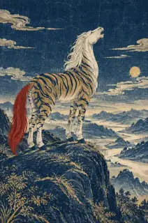 如歌 · 插画 AI 图像