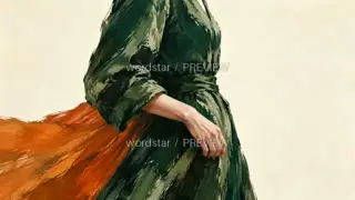 慢半拍的衣摆 · 插画 图像