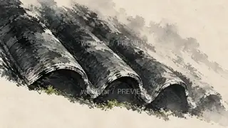 瓦口春苔 · 插画 图像