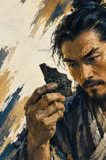 铜光照面 · 插画 图像