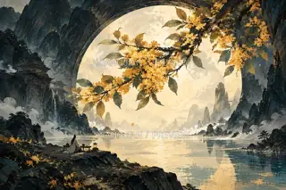 中秋·月下清供
