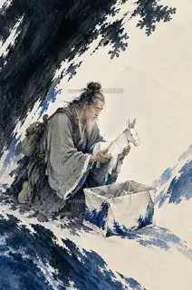 箱中展纸 · 插画 图像
