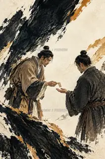 递片请辨 · 插画 图像