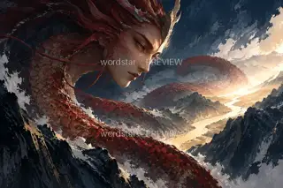 启目生光 · 插画 图像