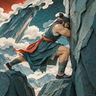 抵山 · 纸艺 AI 图像