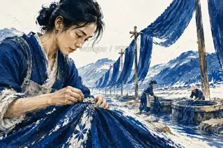 千匹垂山 · 插画 图像