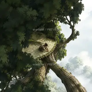 枝叶之间