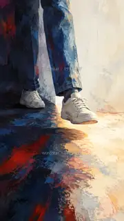 一步未落 · 插画 图像