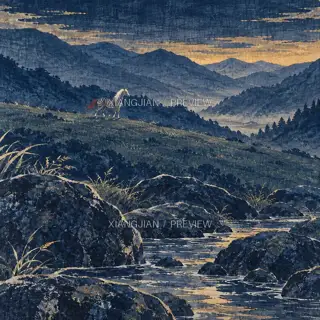 远处一声