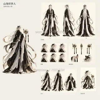 山海织梦人·透明底修整过程·dreamweaver-gap-repair-v1·00-总览 · 插画 图像