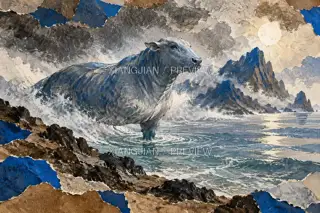 流波远山