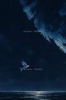 海面只留一线 · 插画 图像