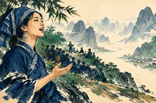 满山来听歌 · 插画 图像