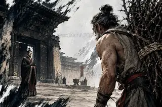 荆条入门 · 插画 图像