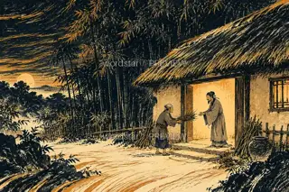 灯外来人 · 插画 图像