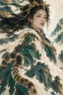 昆仑之主 · 插画 图像