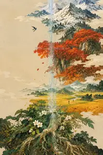 一柱雨贯穿