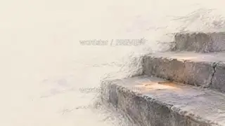只有台阶记得 · 插画 图像