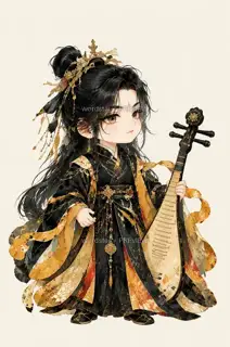 曜金乐师·宣传页原人物·Q版化身 · 插画 图像