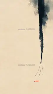 停在句尾 · 插画 图像