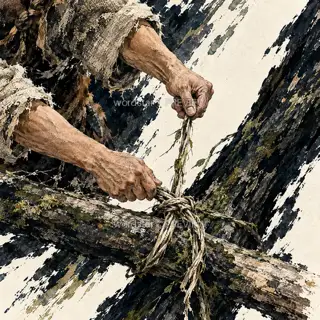 藤结咬合 · 插画 图像