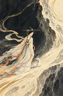 月背慢行 · 插画 图像