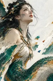 补天者的眼 · 插画 图像
