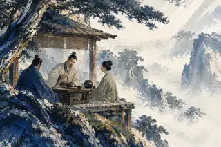 一席松风 · 插画 图像