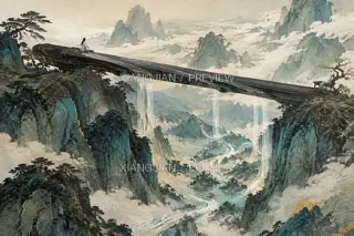 伯牙子期·高山流水——弦断有谁听