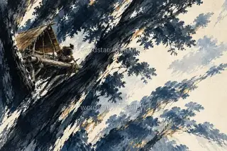 风来试屋 · 插画 图像