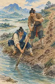 测岸 · 插画 AI 图像