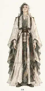 山岚藏主·宣传页原人物·正面 · 插画 图像