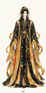 曜金乐师·宣传页原人物·正面 · 插画 图像