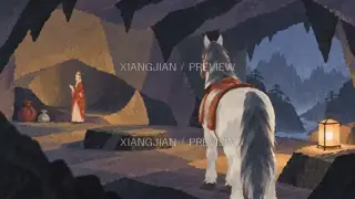 山路上的故事 313 · 纸艺 AI 图像