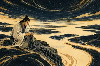 天地各成纹 · 插画 图像