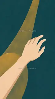 有光经过手边 · 插画 图像