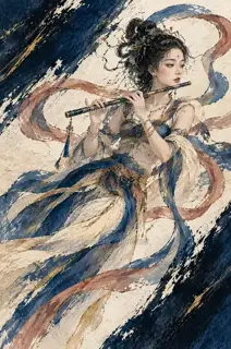 曲尽睁眸 · 插画 图像