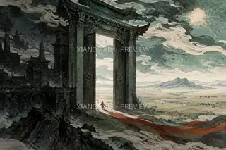 昭君出塞——关山万里别