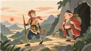 山路上的故事 316 · 纸艺 AI 图像